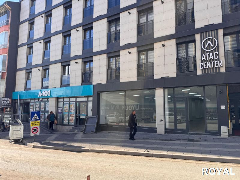 ROYAL'DEN 320 M² LİK ŞEHRİN EN DEĞERLİ NOKTASINDA SIFIR DÜKKAN